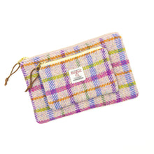 Load image into Gallery viewer, Pink Tartan Coin Pouch no