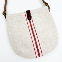 Load image into Gallery viewer, Antique French Grain Sack Crossbody Bag