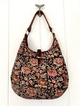 Load image into Gallery viewer, Leela 1 Quilted Indian Cotton Hobo Bag