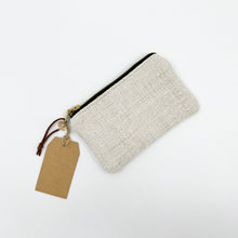 Load image into Gallery viewer, Vintage European Grain Sack Coin Pouch