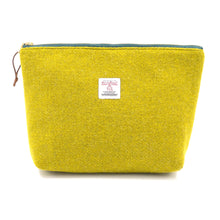 Load image into Gallery viewer, Chartreuse Large Zipper Pouch