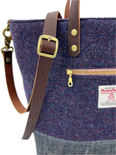 Load image into Gallery viewer, Purple Navy Blend Bucket Bag