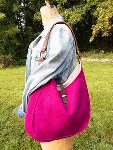 Pink Hobo Bag