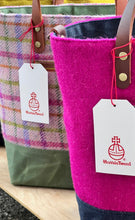 Load image into Gallery viewer, Pink Tartan Bucket Bag