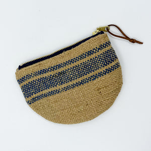 Hessian Navy Stripe