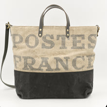 Load image into Gallery viewer, Vintage Postes France Mail Bag Weekender 2