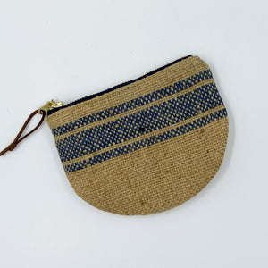 Hessian Navy Stripe