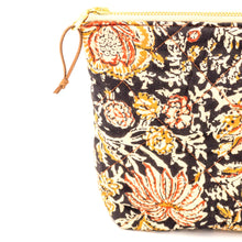 Load image into Gallery viewer, Leela 1 Quilted Indian Cotton Large Pouch