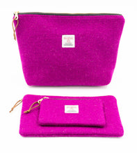 Load image into Gallery viewer, Pink Large Zipper Pouch