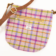 Load image into Gallery viewer, Pink Tartan Crossbody Bag