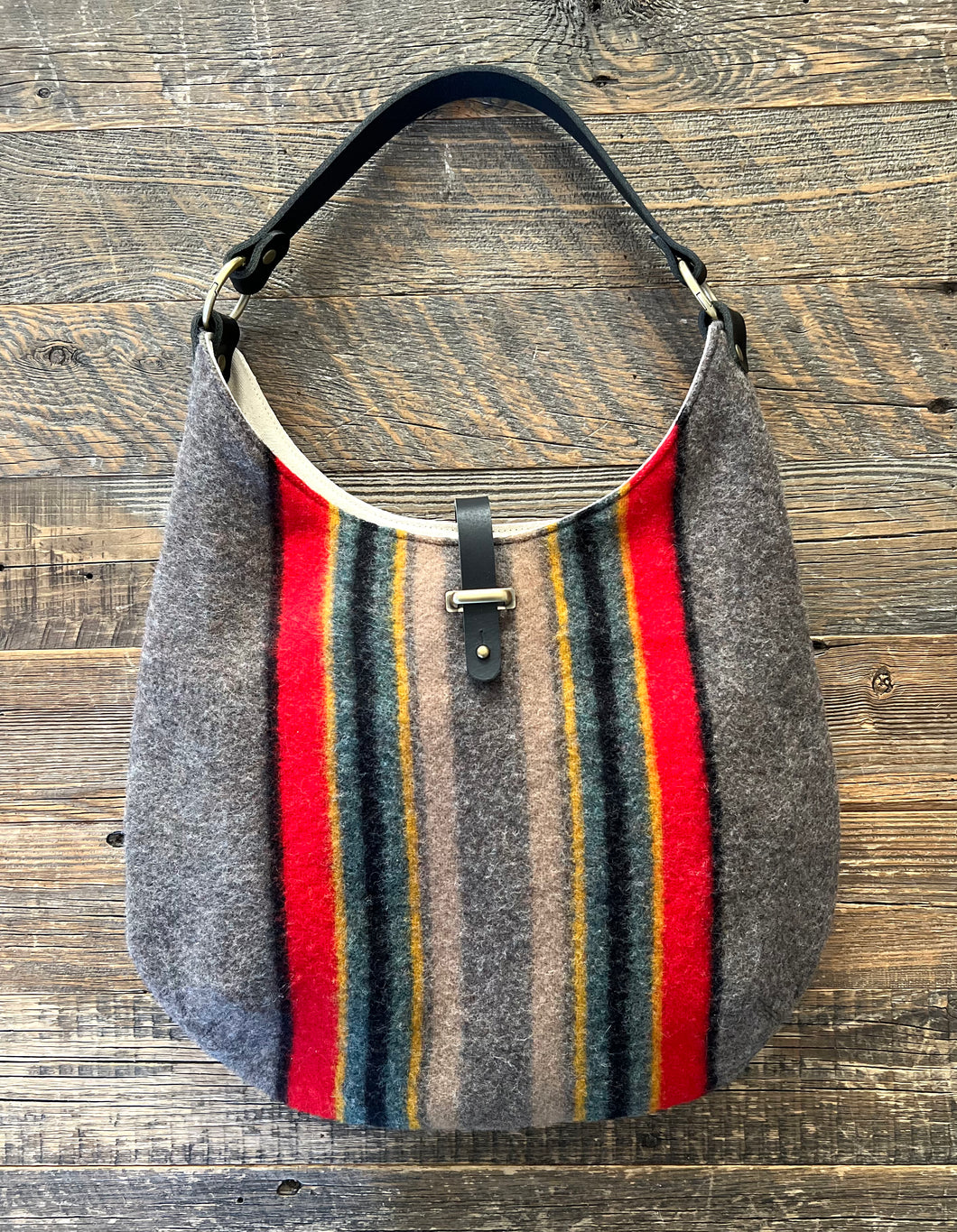 Pendleton Blanket Hobo Bag